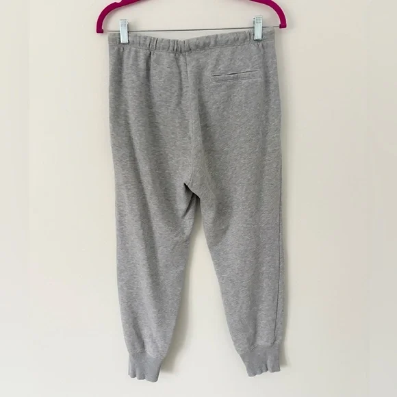 Aerie Heather Grey Adjustable Tie Waist Sweatpant Joggers Size Small - Picture 6 of 8